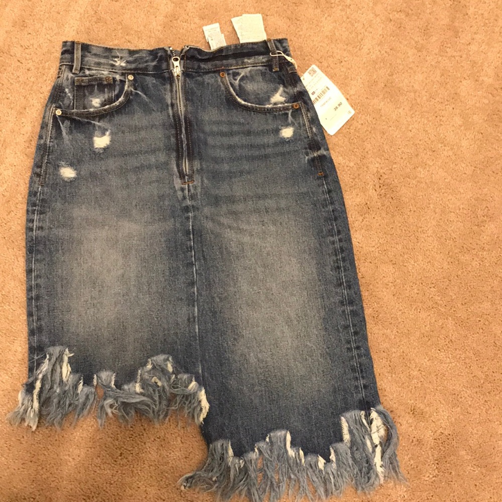 Jean Skirt